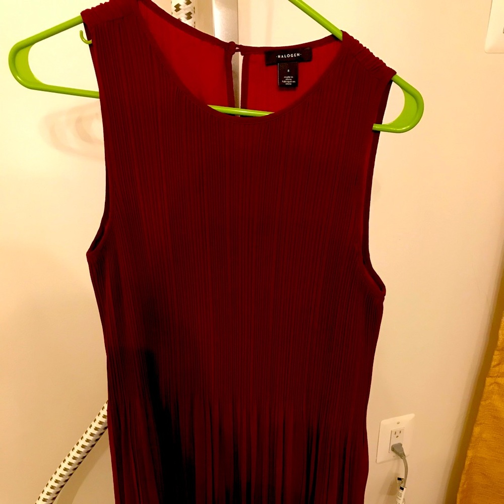 Halogen pleated dress